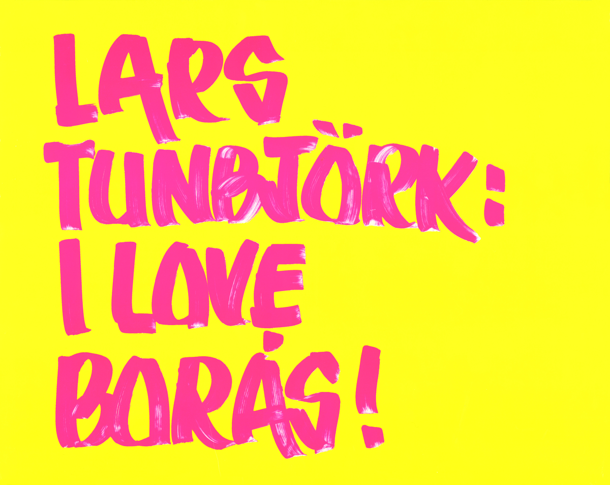 I love Boras - Lars Tunbjörk - Steidl Verlag